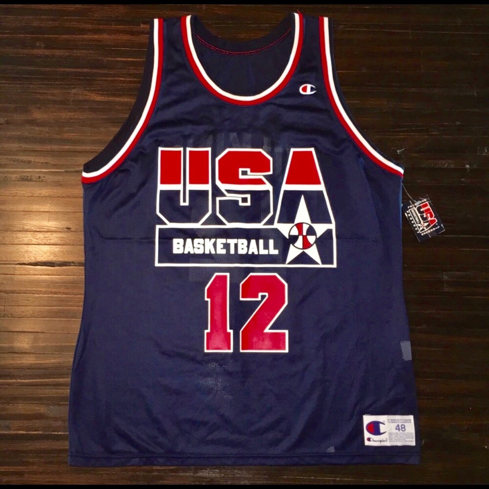Dominic Wilkins VTG jersey- Dream team - Picture 2 of 5
